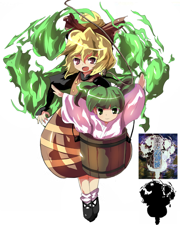 kurodani yamame and kisume (touhou and 1 more) drawn by syope