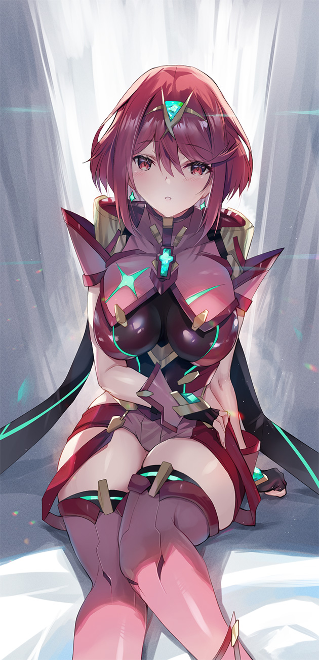 pyra (xenoblade chronicles and 1 more) drawn by inoue_takuya_(tactactak)