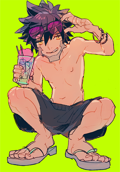 vanitas (kingdom hearts and 1 more) drawn by robert_(robahato)