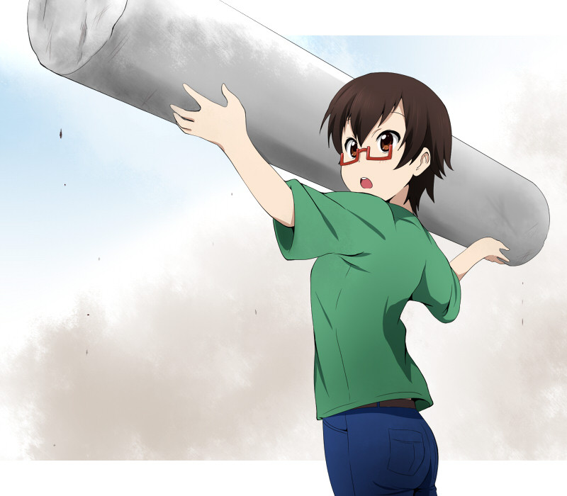 manabe nodoka and tao pai pai (k-on! and 1 more) drawn by ikari_manatsu