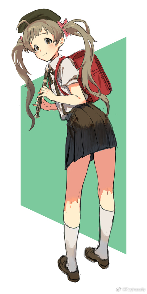 hakozaki serika (idolmaster and 1 more) drawn by rr_(suisse200)
