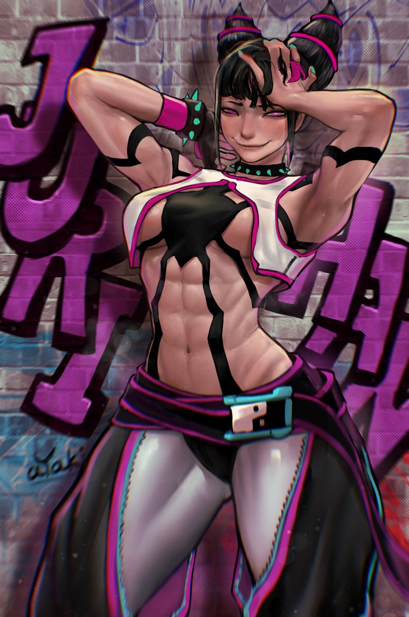 han juri (street fighter and 1 more) drawn by ayaki_blade