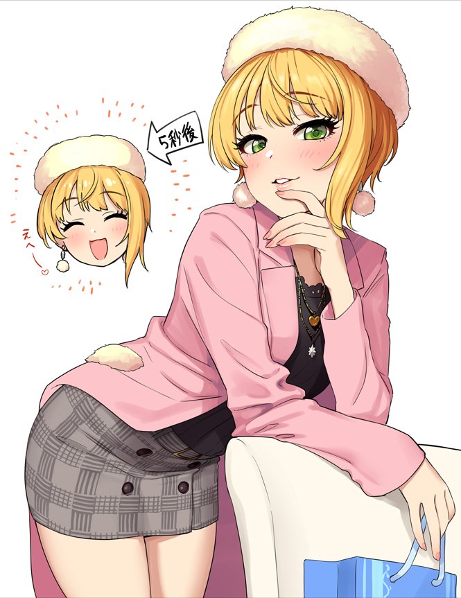 miyamoto frederica (idolmaster and 1 more) drawn by omaru_gyuunyuu