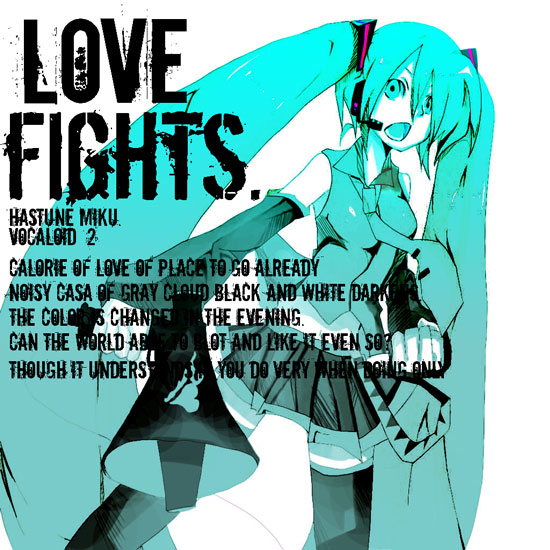 hatsune miku (vocaloid and 1 more) drawn by kisaragi_yuu_(fallen_sky)