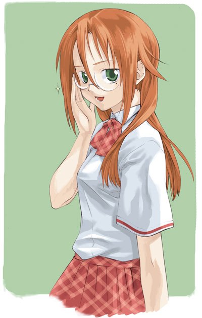 azuma satori (bamboo blade) drawn by takano_natsuki