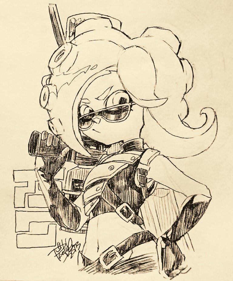 takozonesu (splatoon and 1 more) drawn by isamu-ki_(yuuki)