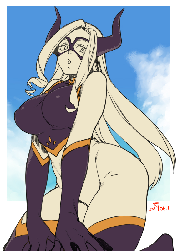 mount lady (boku no hero academia) drawn by sumeragi_kohaku