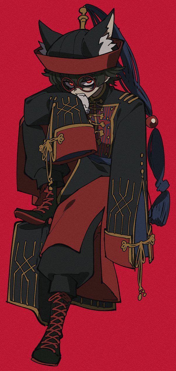 zilch alexander (master detective archives: rain code) drawn by sameyama_jiro