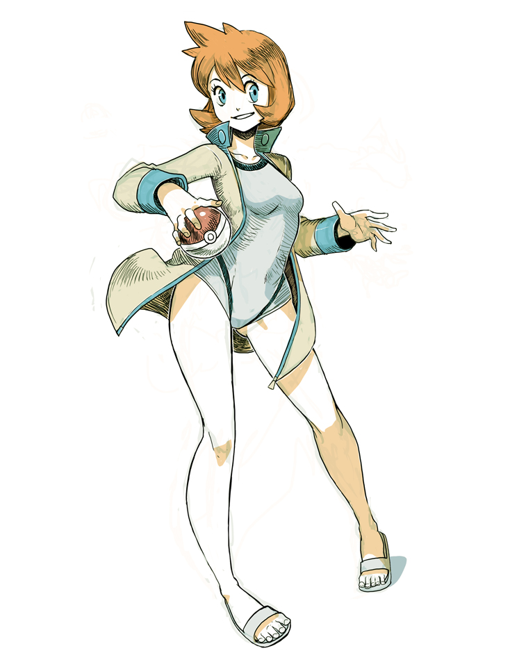misty (pokemon and 1 more) drawn by genzoman