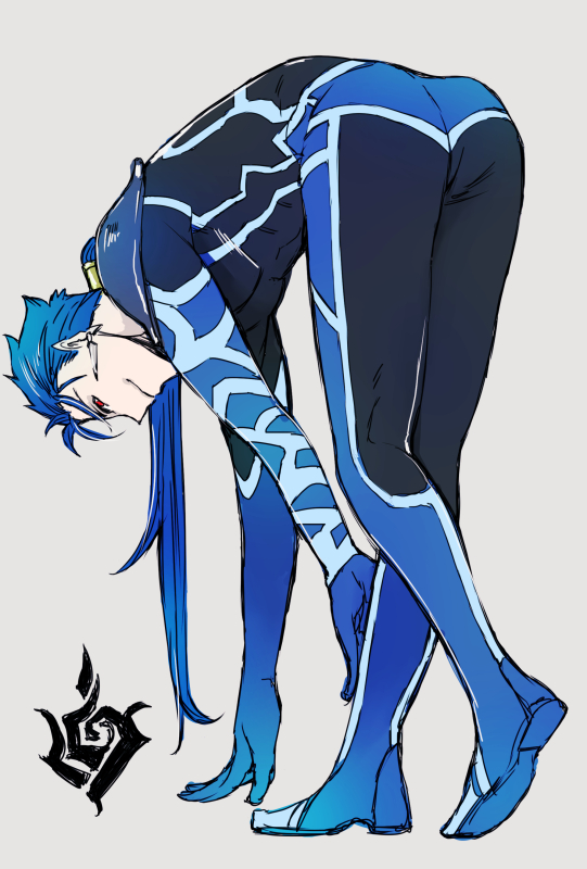 cu chulainn (fate and 1 more) drawn by nishi_juuji