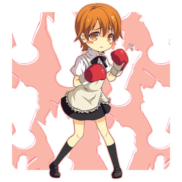inami mahiru (working!!) drawn by kouji_(campus_life)