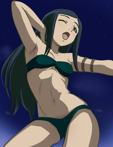 kuga natsuki (my-hime) drawn by haruyama_kazunori
