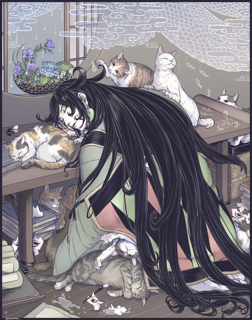 ashiya douman (fate and 1 more) drawn by kinuttta
