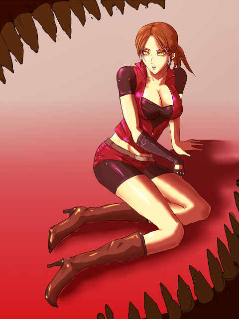 claire redfield (resident evil and 1 more) drawn by ripper110