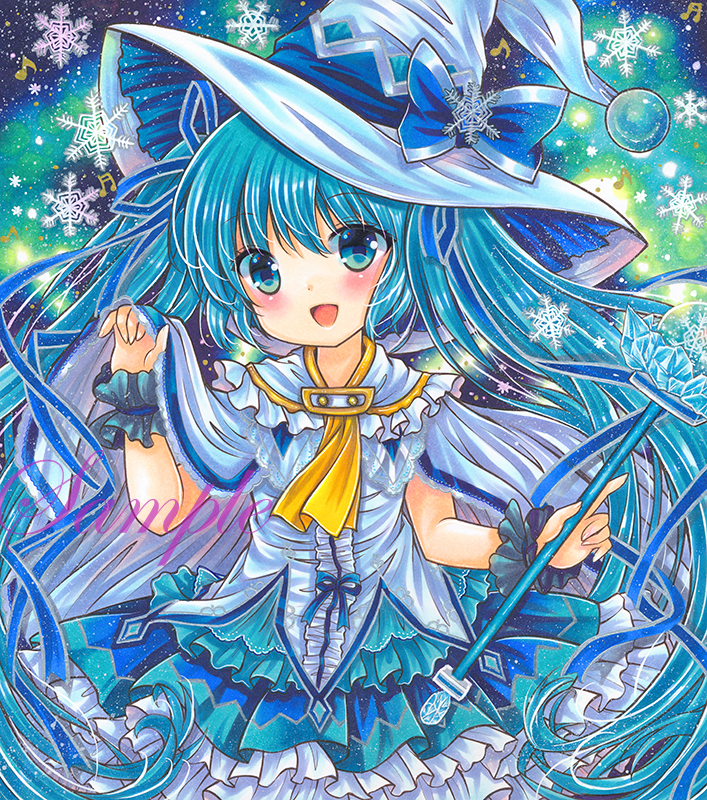 hatsune miku and yuki miku (vocaloid) drawn by rui_(sugar3)