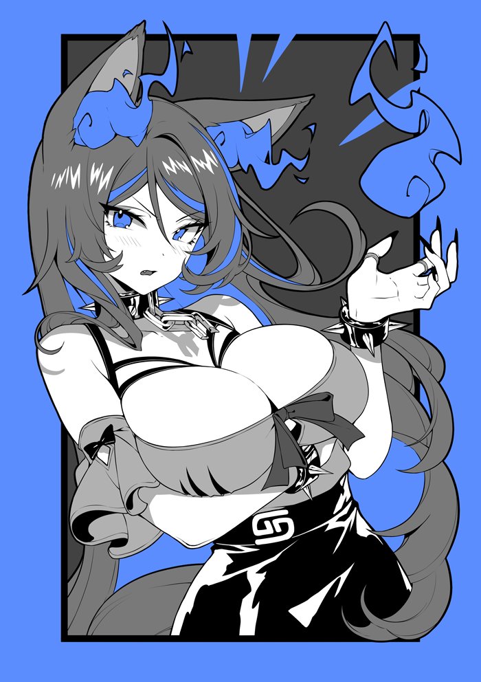 sinder (indie virtual youtuber and 1 more) drawn by nanoless