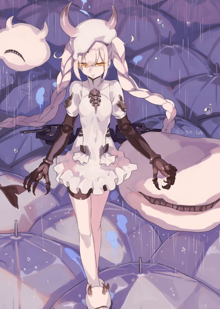 abyssal nimbus princess (kantai collection) drawn by sugue_tettou
