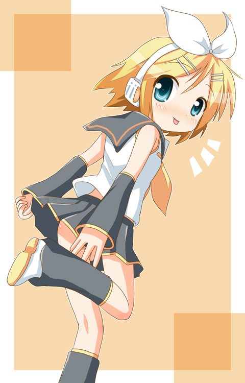 kagamine rin (vocaloid) drawn by minami_(colorful_palette)