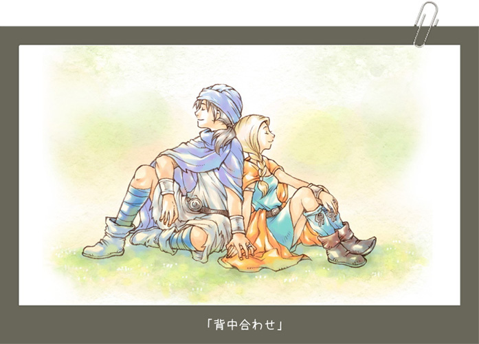 bianca and hero (dragon quest and 1 more) drawn by noki_(hanken)