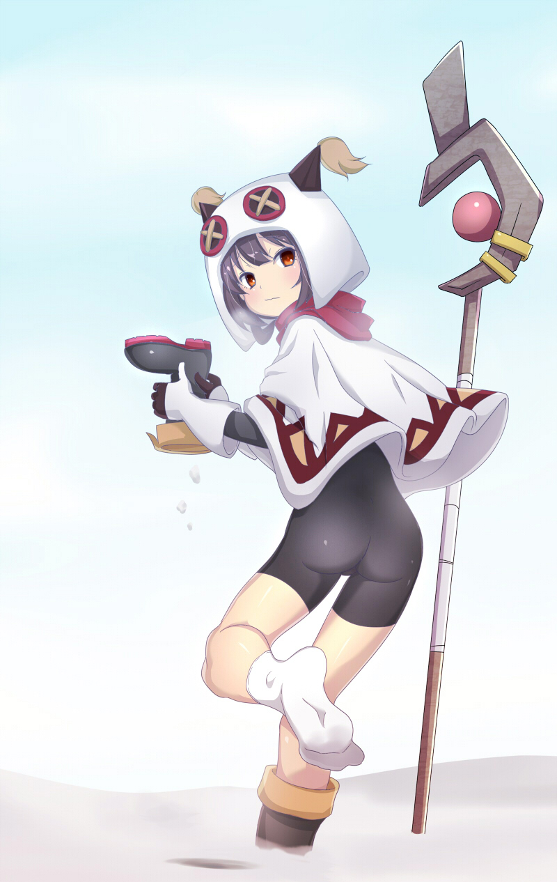 megumin (kono subarashii sekai ni shukufuku wo!) drawn by tomoe_takenari
