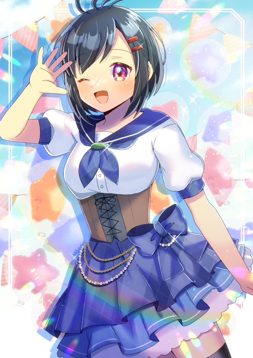 aki (mega man and 1 more) drawn by kou_hiyoyo