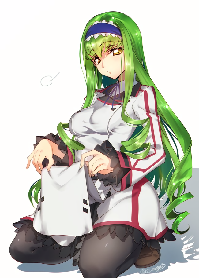 c.c., cecilia alcott, and yukana (code geass and 1 more) drawn by creayus