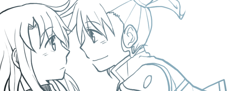 yagami hayate and vivio (lyrical nanoha and 1 more) drawn by danpaca