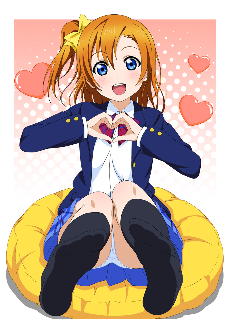 kosaka honoka (love live! and 1 more) drawn by takamin_apaman