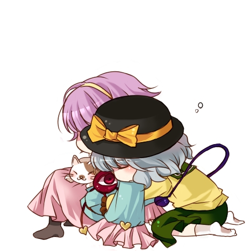 komeiji koishi and komeiji satori (touhou) drawn by n-mix