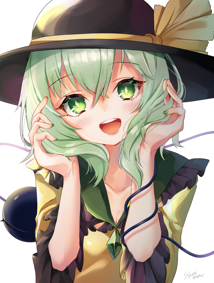 komeiji koishi (touhou) drawn by shiromoru_(yozakura_rety)