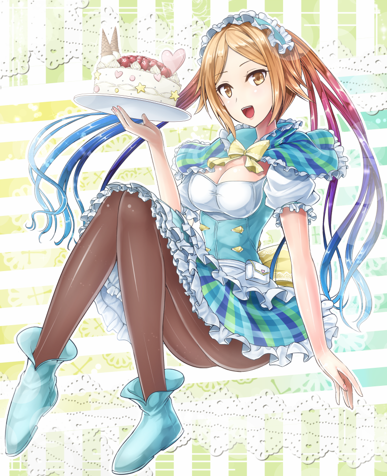 quna (phantasy star and 1 more) drawn by y2