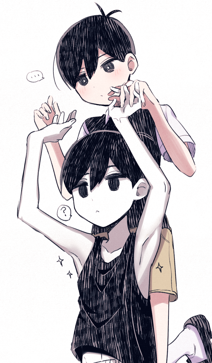 sunny and omori (omori) drawn by yutsu