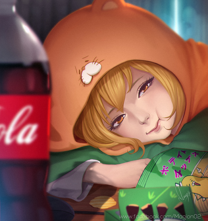 doma umaru (coca-cola and 1 more) drawn by magion02