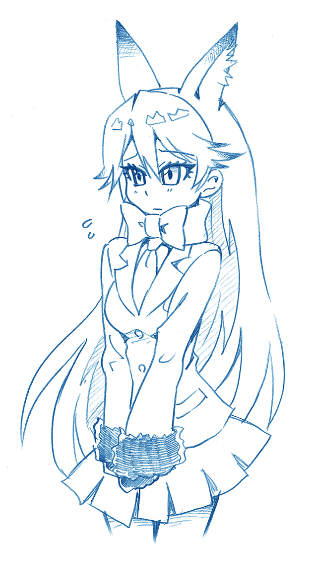 ezo red fox (kemono friends) drawn by bbb_(friskuser)