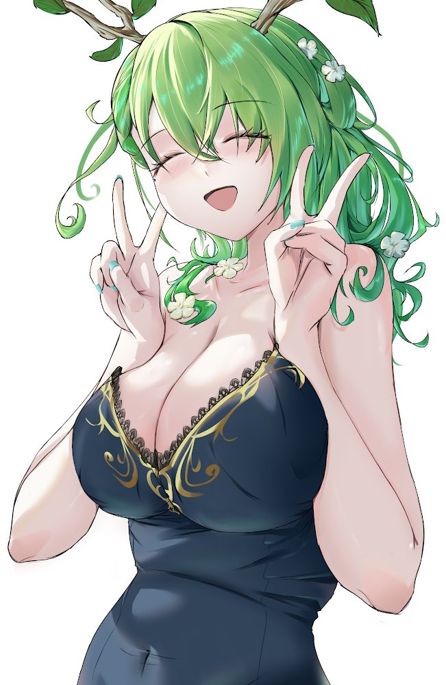 ceres fauna (hololive and 1 more) drawn by immoralmouse
