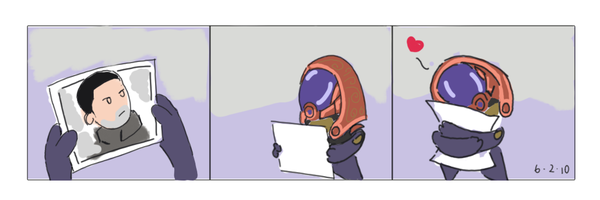 commander shepard and tali'zorah (mass effect and 1 more)