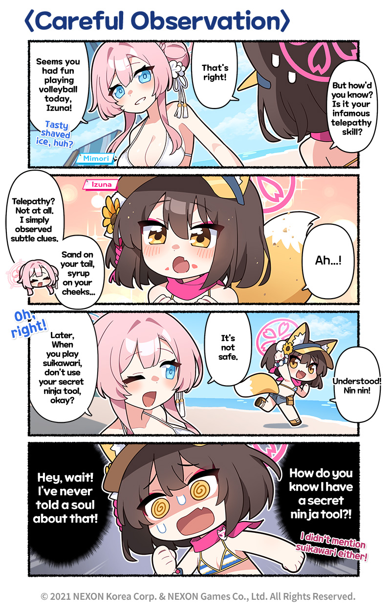 izuna and mimori (blue archive) drawn by donmin_h
