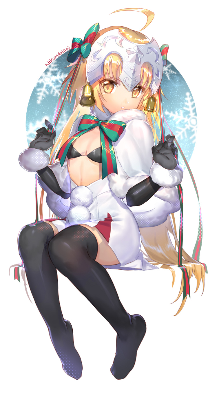 jeanne d'arc alter santa lily (fate and 1 more) drawn by emmmerald