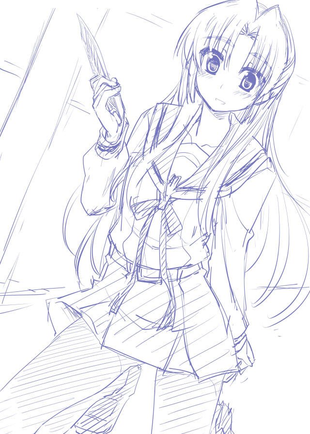 asakura ryoko (suzumiya haruhi no yuuutsu) drawn by nagami_yuu