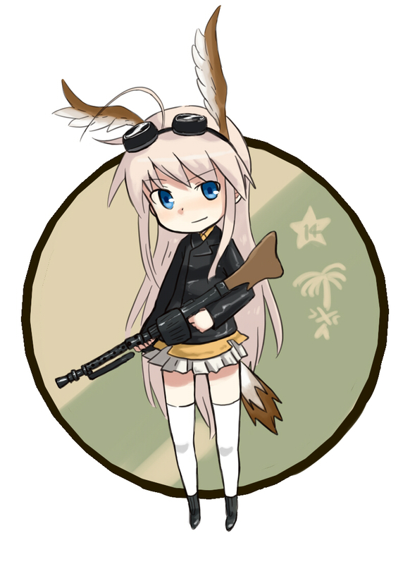 hanna-justina marseille (world witches series and 1 more) drawn by chikiso
