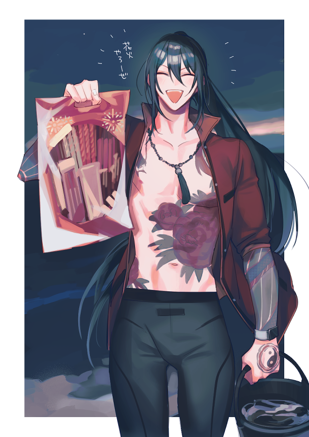 yan qing (fate and 1 more) drawn by katagiri_(mighty_swing)