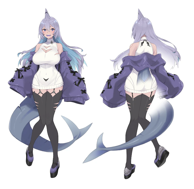 cetodel (indie virtual youtuber) drawn by noi_(nononoi339)
