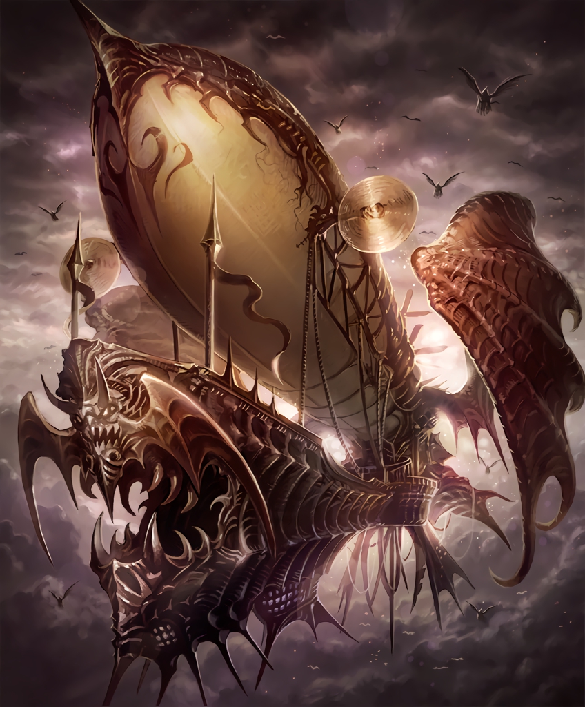 dark airjammer (shingeki no bahamut and 1 more)
