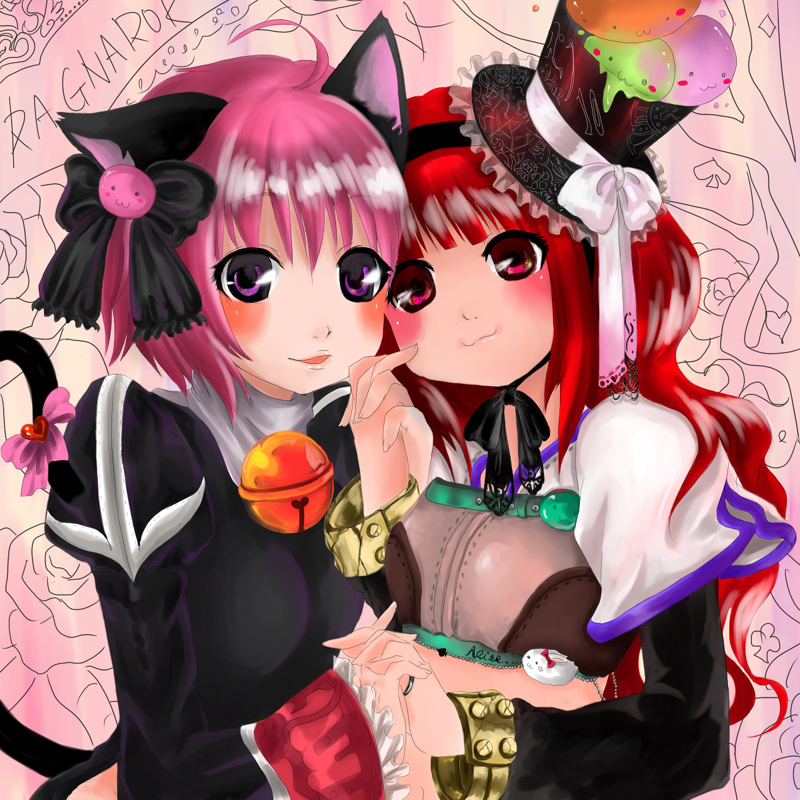 priest, poring, and hunter (ragnarok online) drawn by alice_(afternoon_gleam)