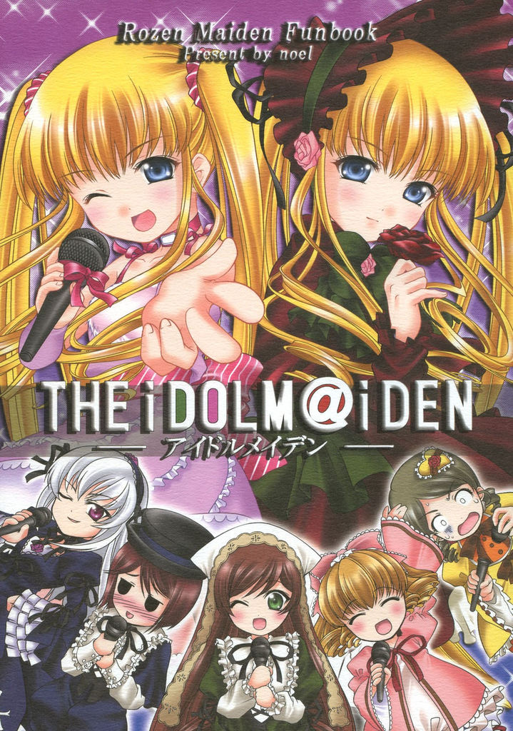 suigintou, takatsuki yayoi, shinku, suiseiseki, souseiseki, and 2 more (idolmaster and 1 more)