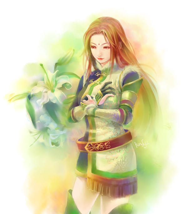 yue ying (shin sangoku musou and 1 more) drawn by konfuzikokon