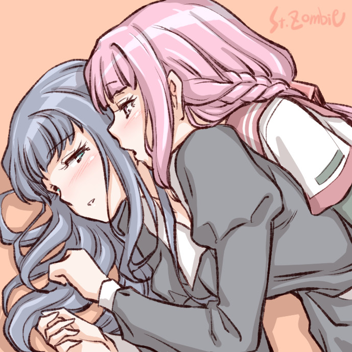 tamaki iroha and nanami yachiyo (mahou shoujo madoka magica and 1 more) drawn by studiozombie