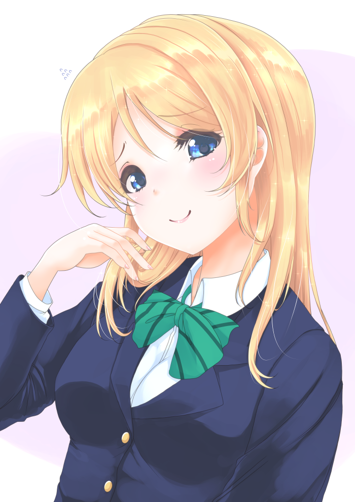 ayase eli (love live! and 1 more) drawn by frapowa