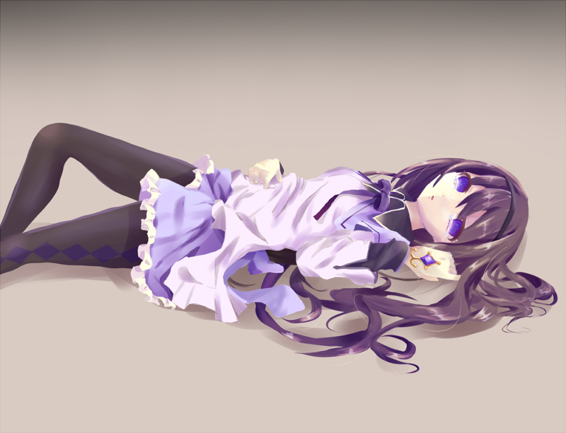 akemi homura (mahou shoujo madoka magica) drawn by ko^^