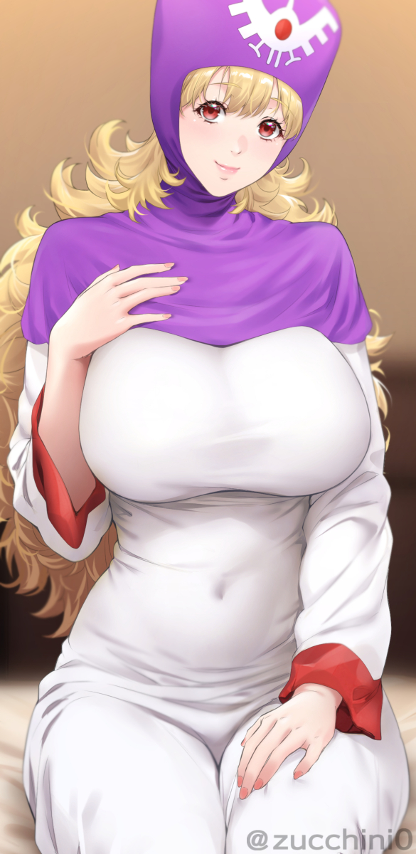 princess of moonbrook (dragon quest and 1 more) drawn by zucchini